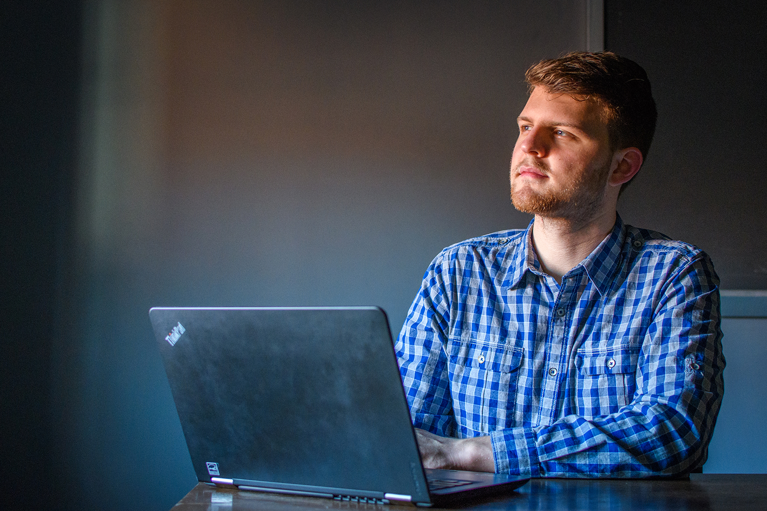 Amazon awaits: Luke Branam-Wenger turns an internship into a job