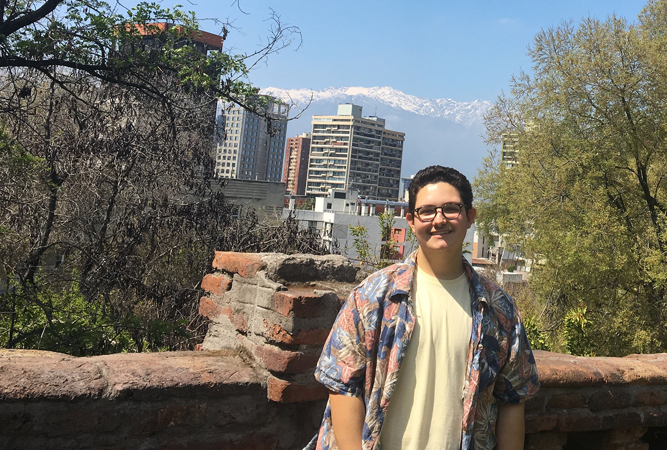 In Chile, Max De Faria cultivates his research interests