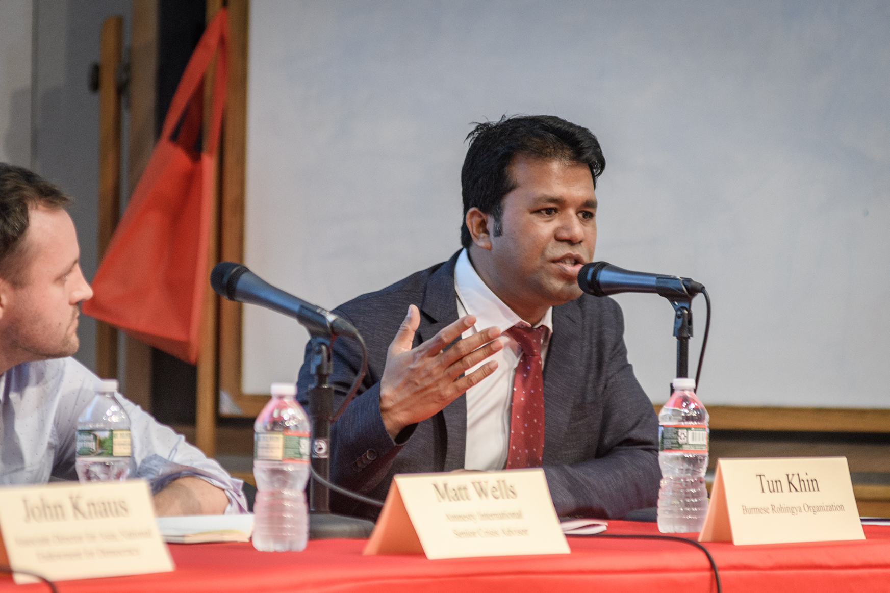 Rohingya atrocities denounced at Clark panel