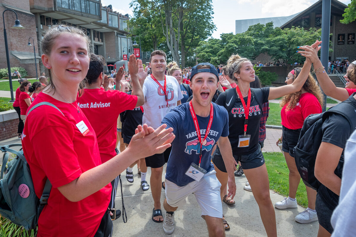 Clark University Class of 2023 on Move-In Day