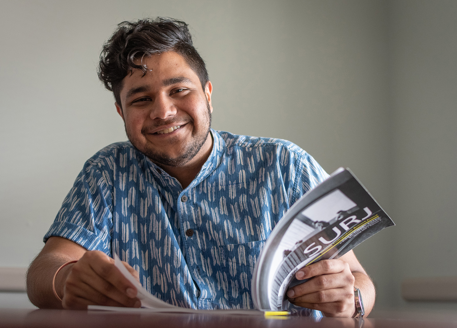Passionate about research, Ram Sharma ’19 SURJ-es ahead