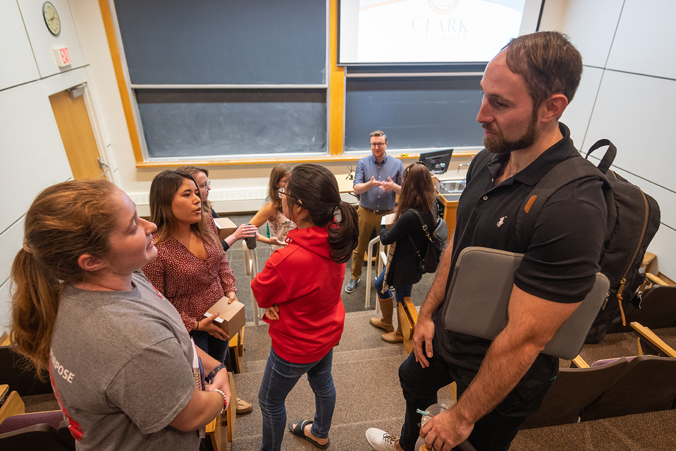 Alumni offer Clark students tips on finding careers that promote ‘scientific fearlessness’