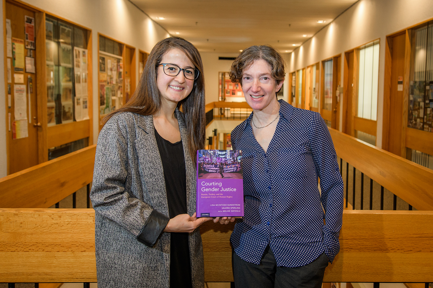 Political scientist, doctoral student collaborate on new book, ‘Courting Gender Justice’