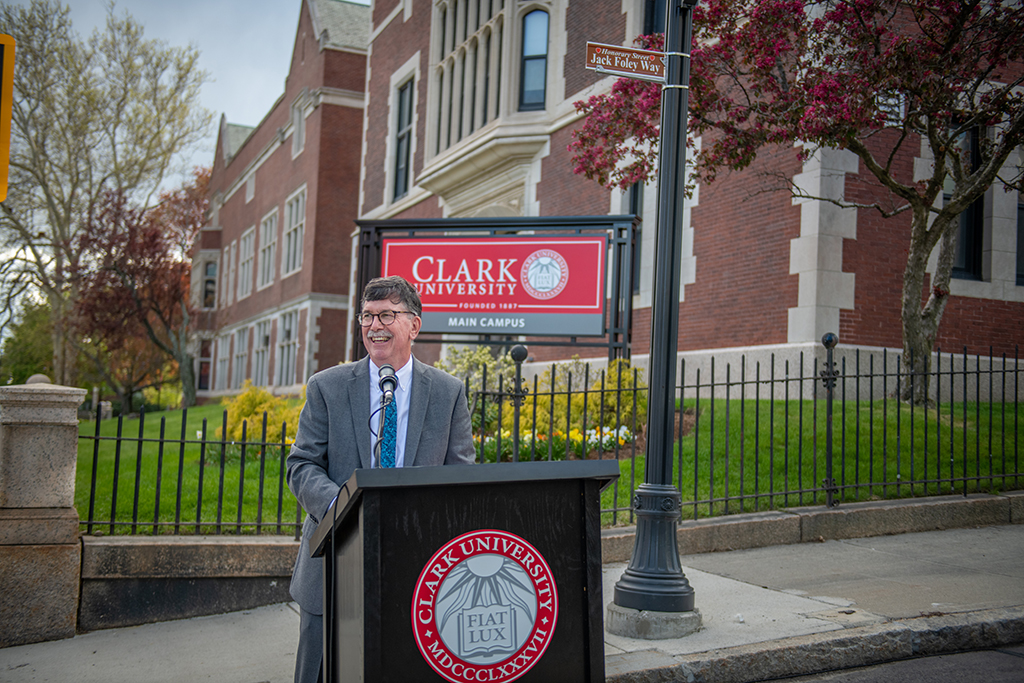 Jack Foley Way Ceremony