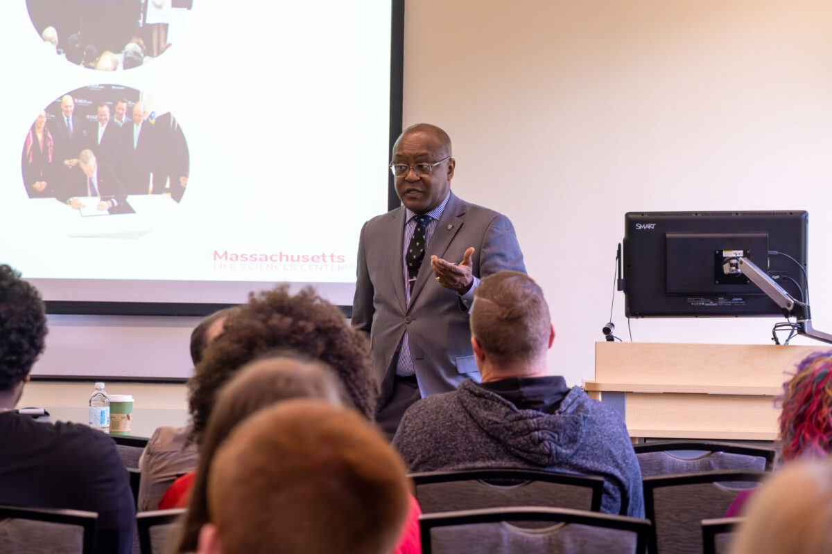 Kenn Turner, the president and CEO of the Massachusetts Life Sciences Center