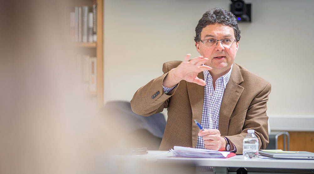 Faculty in class