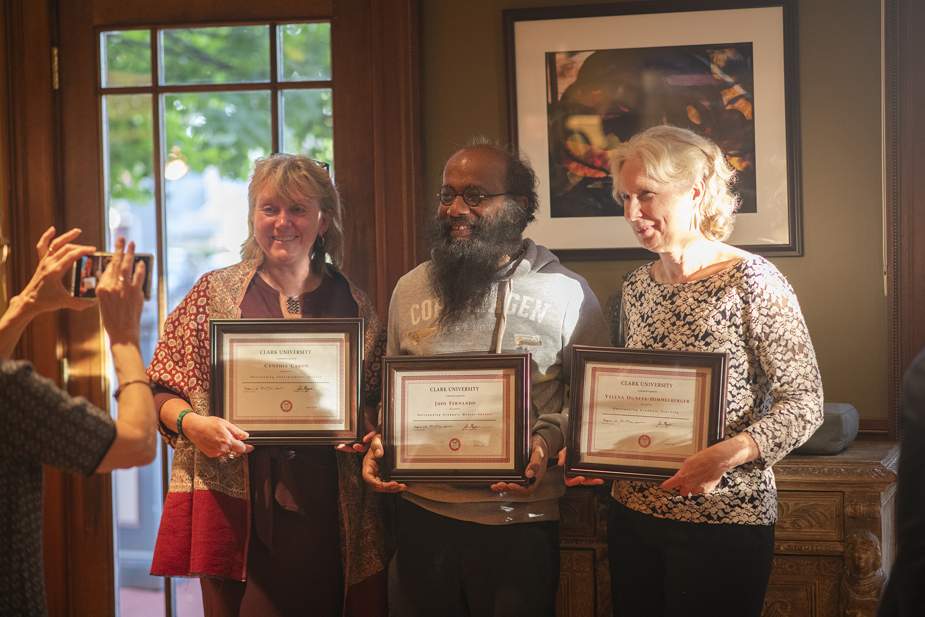 Clark honors outstanding faculty