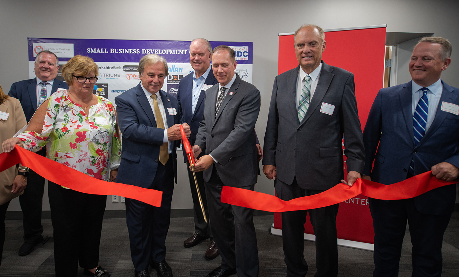 Clark opens the Small Business Accelerator in downtown Worcester