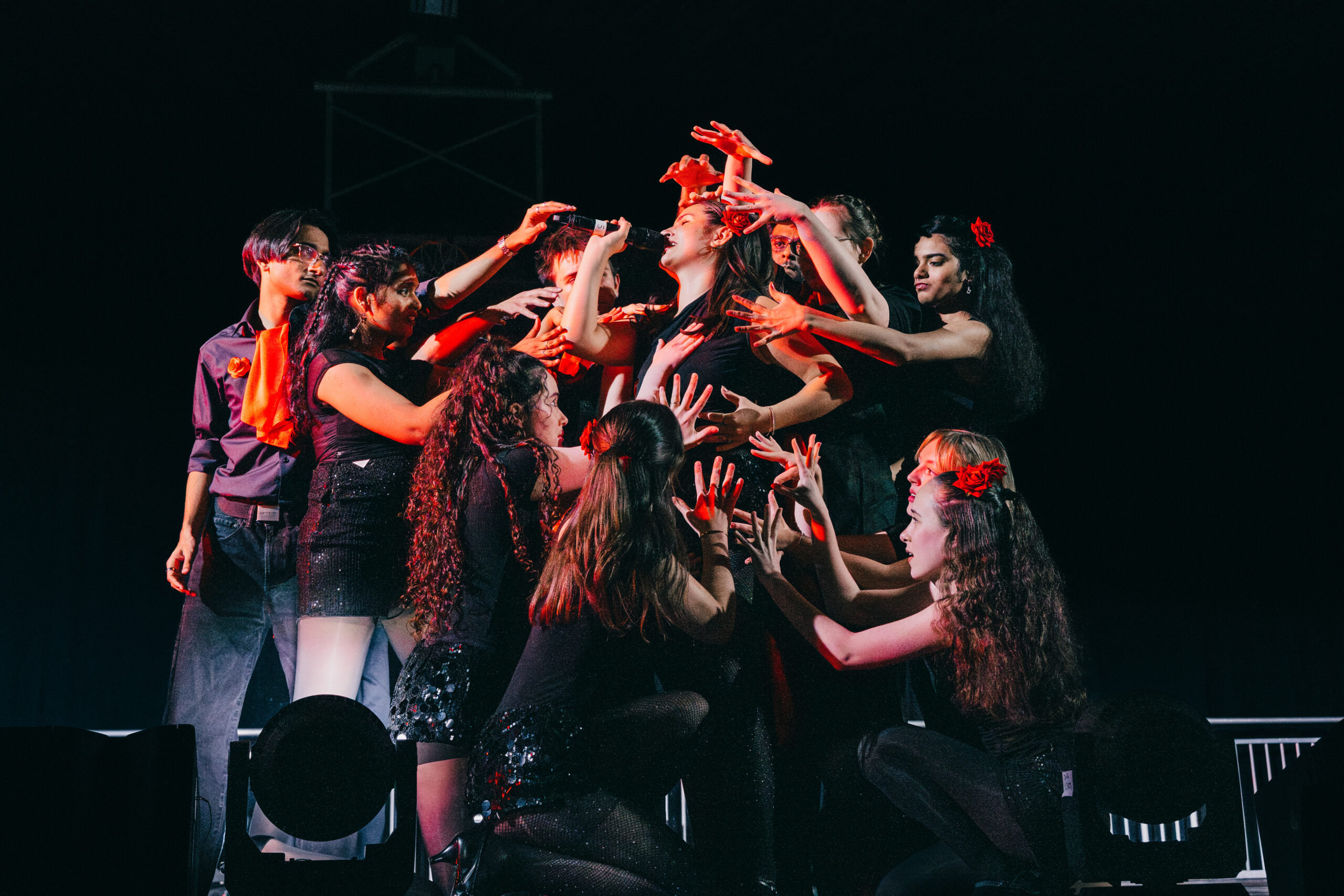 dancers on stage