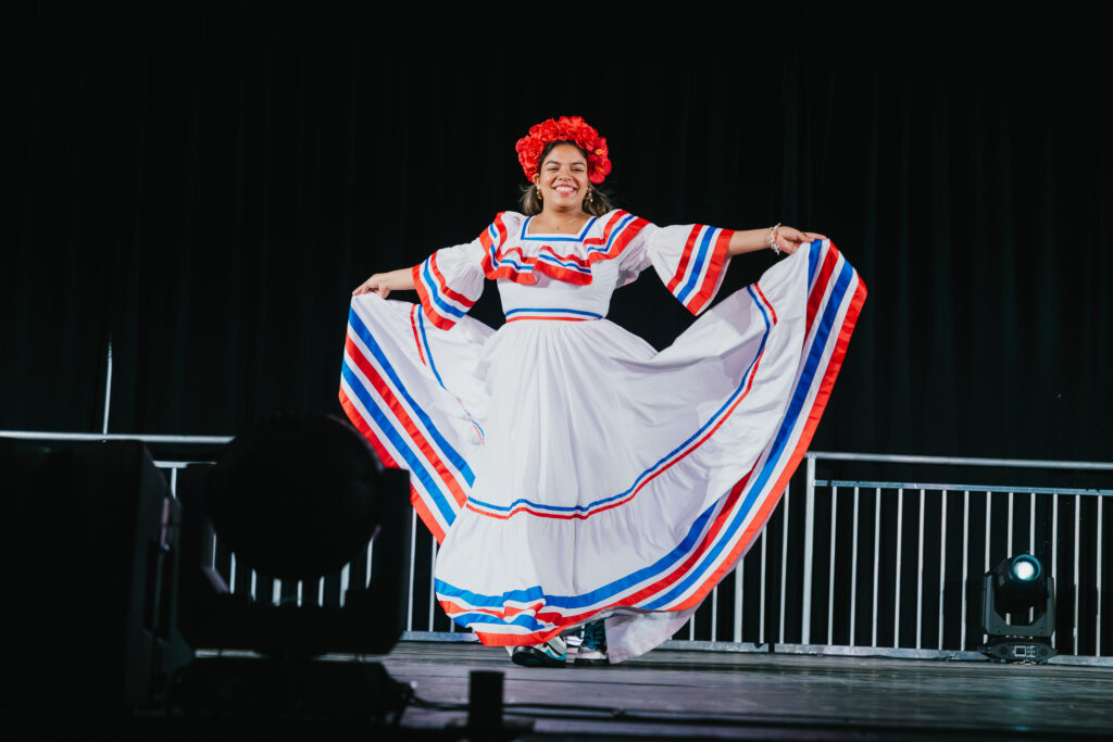 dancer on stage