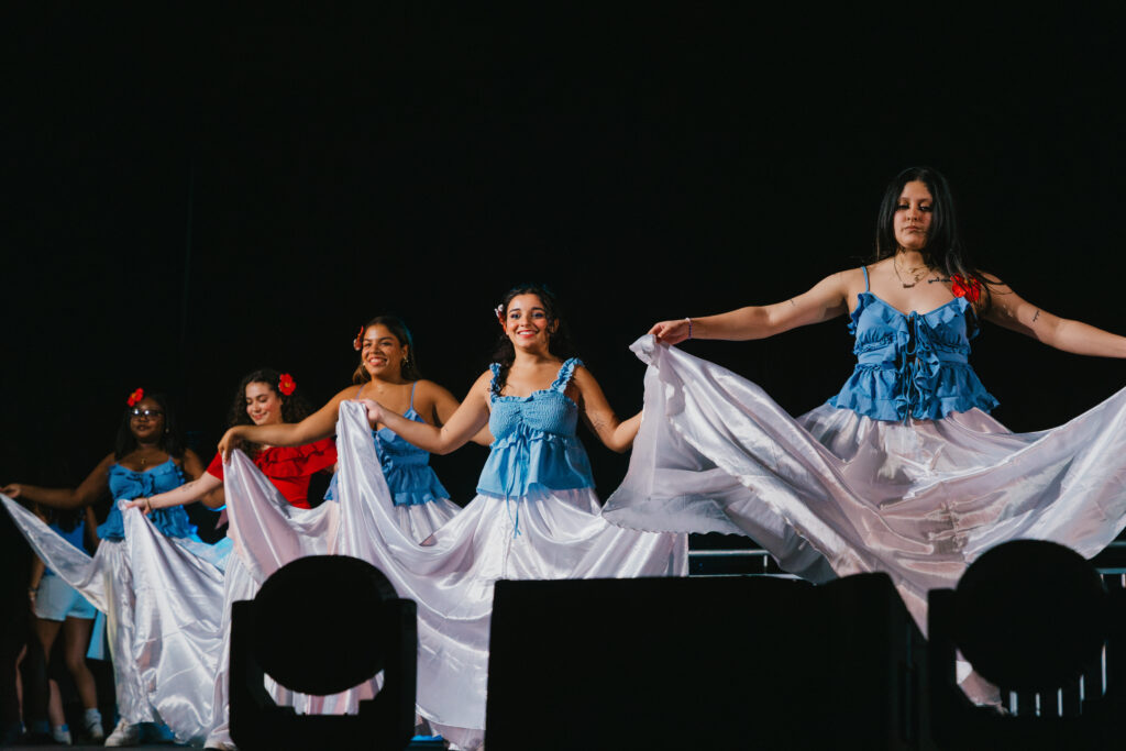 dancers on stage