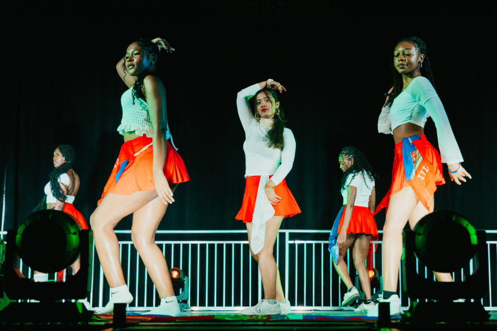 dancers on stage