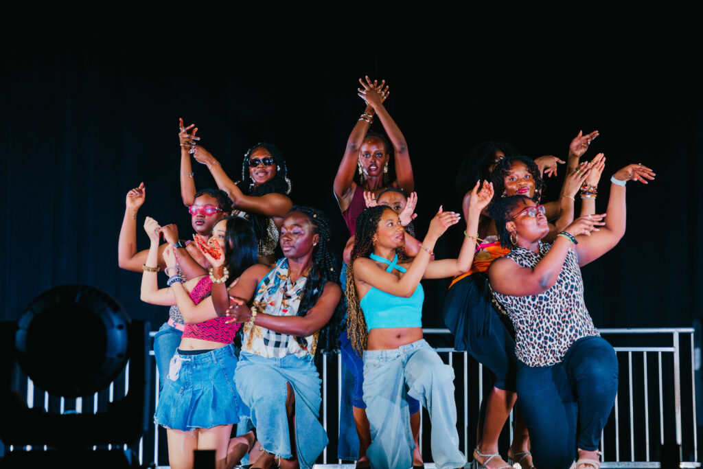 dancers on stage