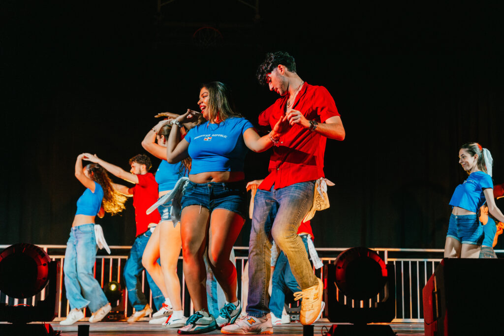 dancers on stage