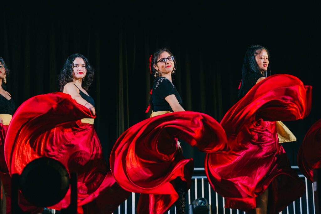 dancers on stage