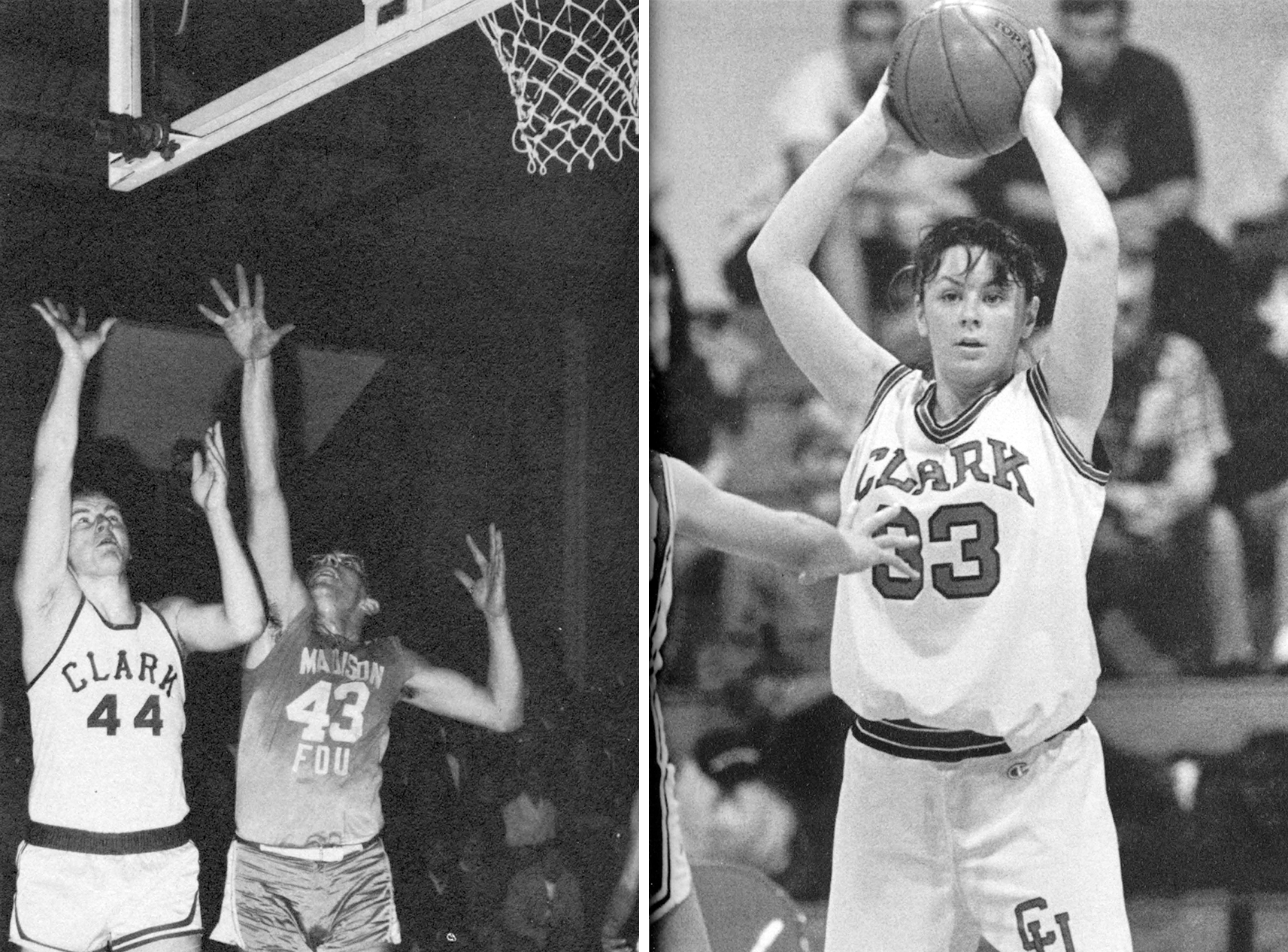 A banner day for basketball stars
