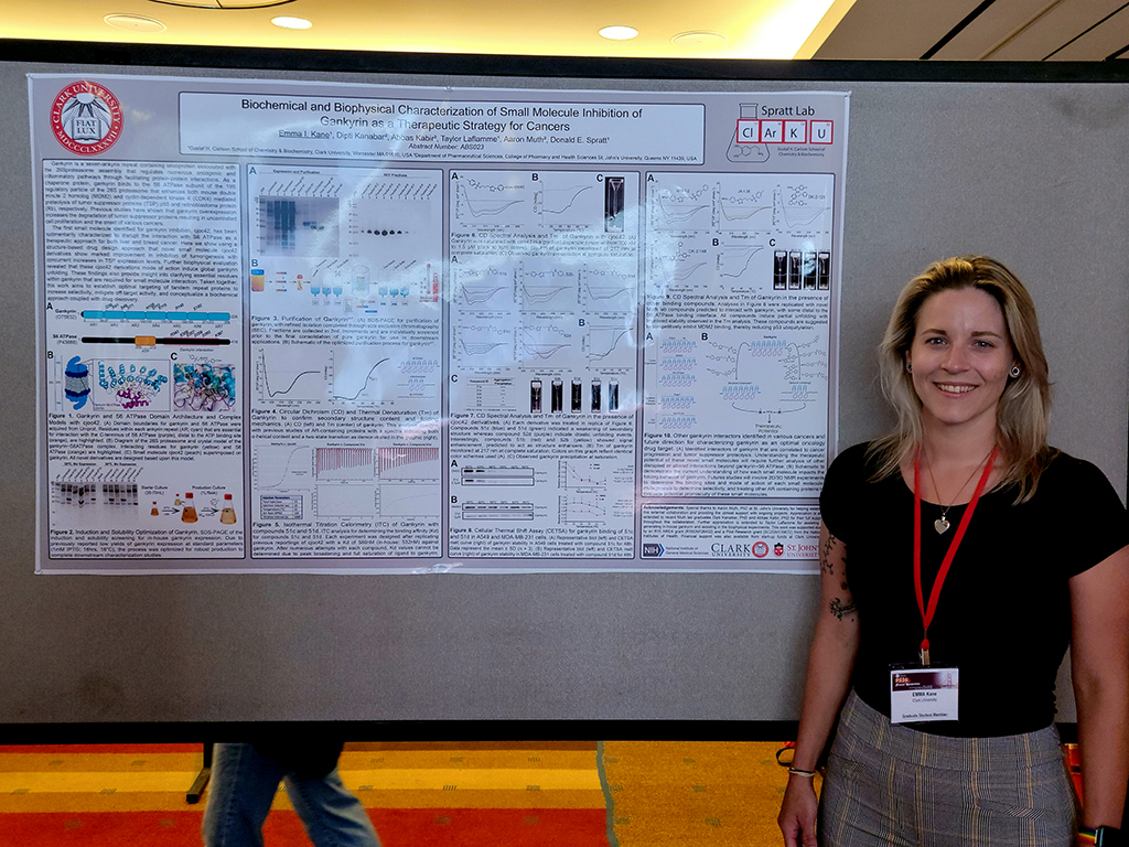 BCMB student earns top honor at Protein Society event