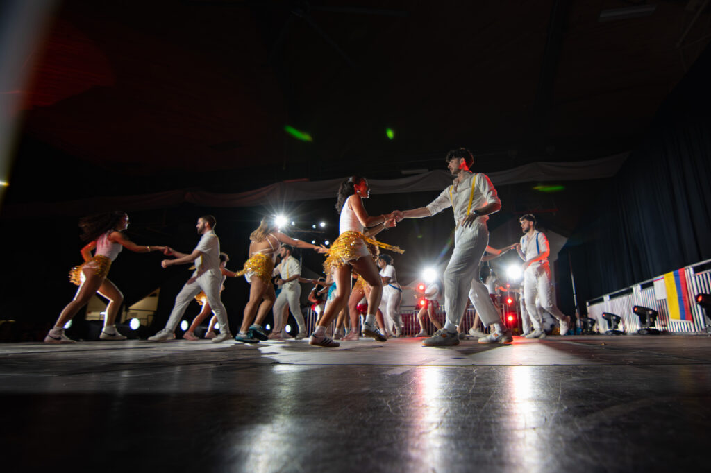dancers on stage