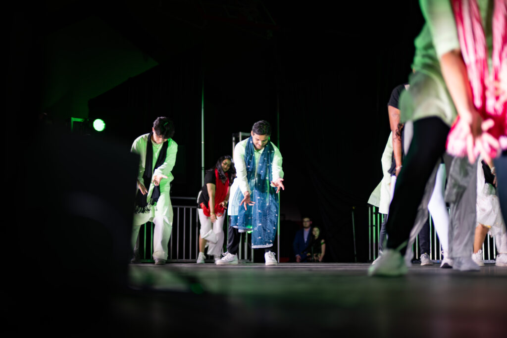dancers on stage