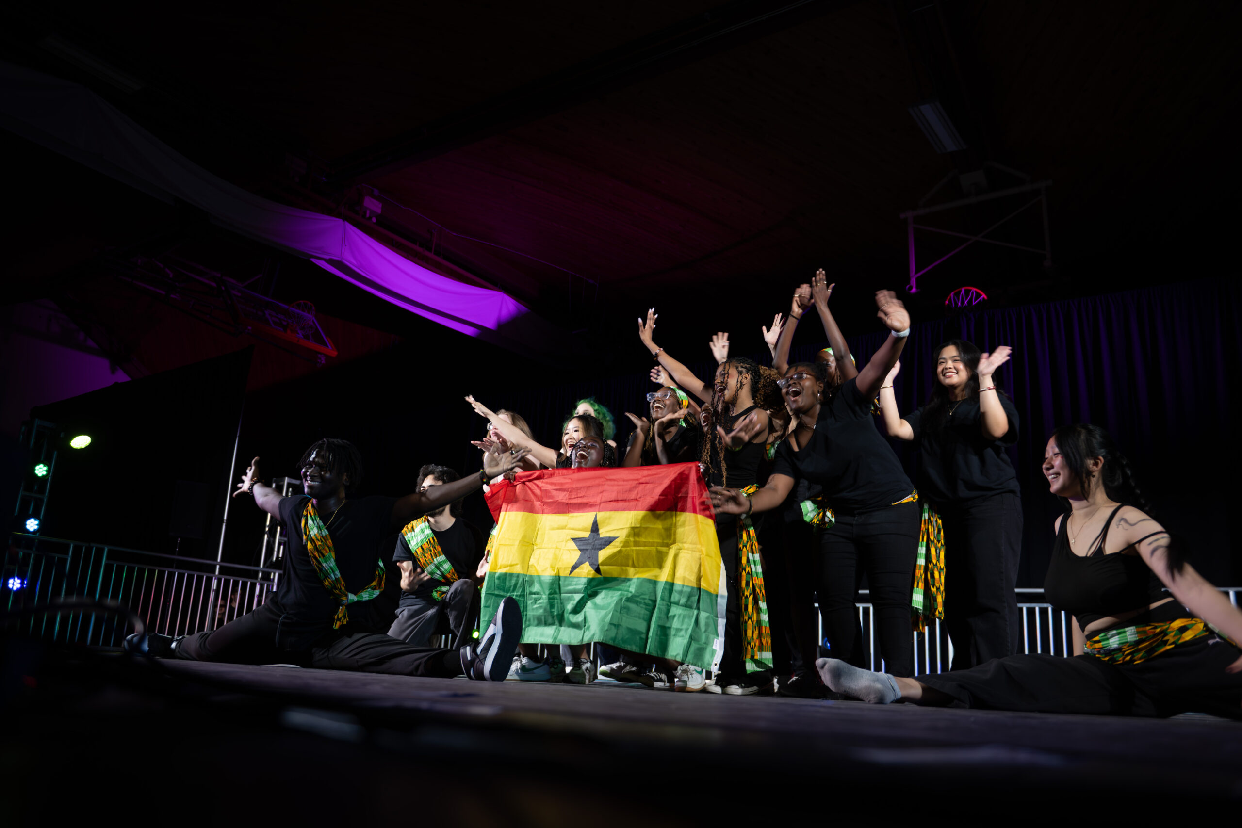 dancers on stage