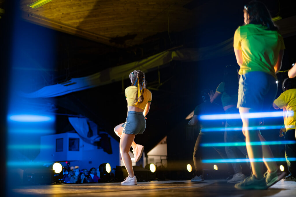 dancers on stage