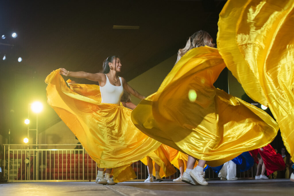 dancers on stage