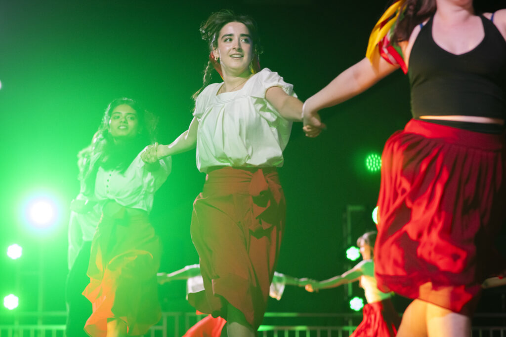 dancers on stage