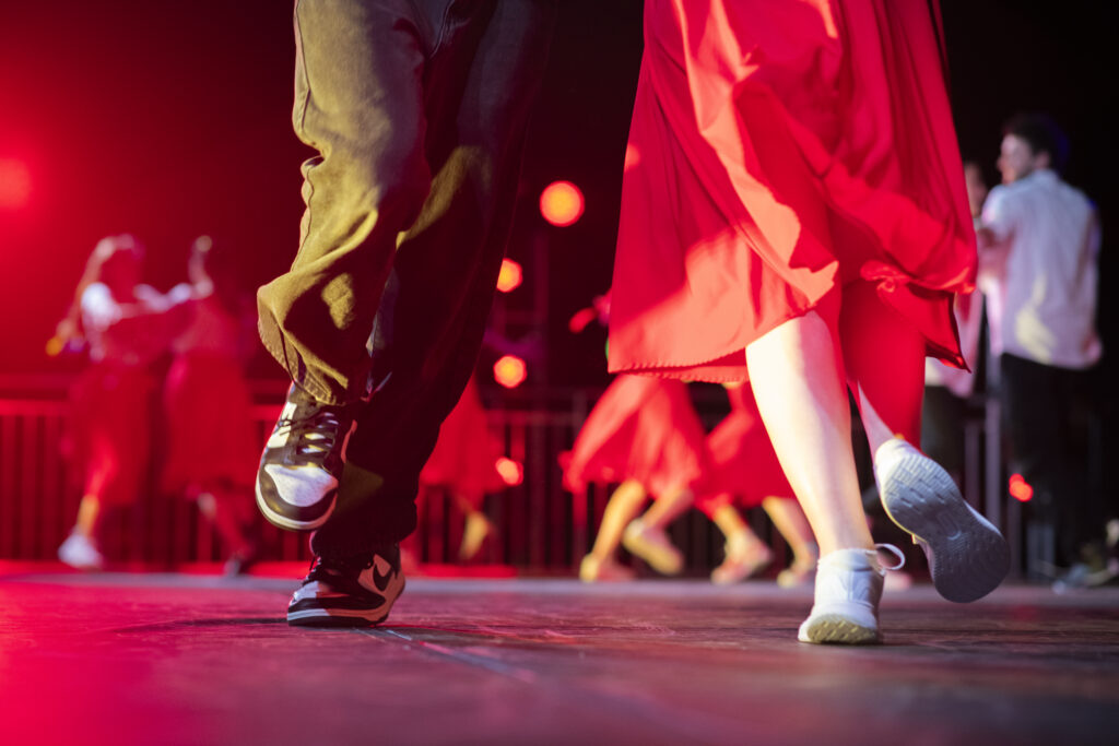 dancers on stage