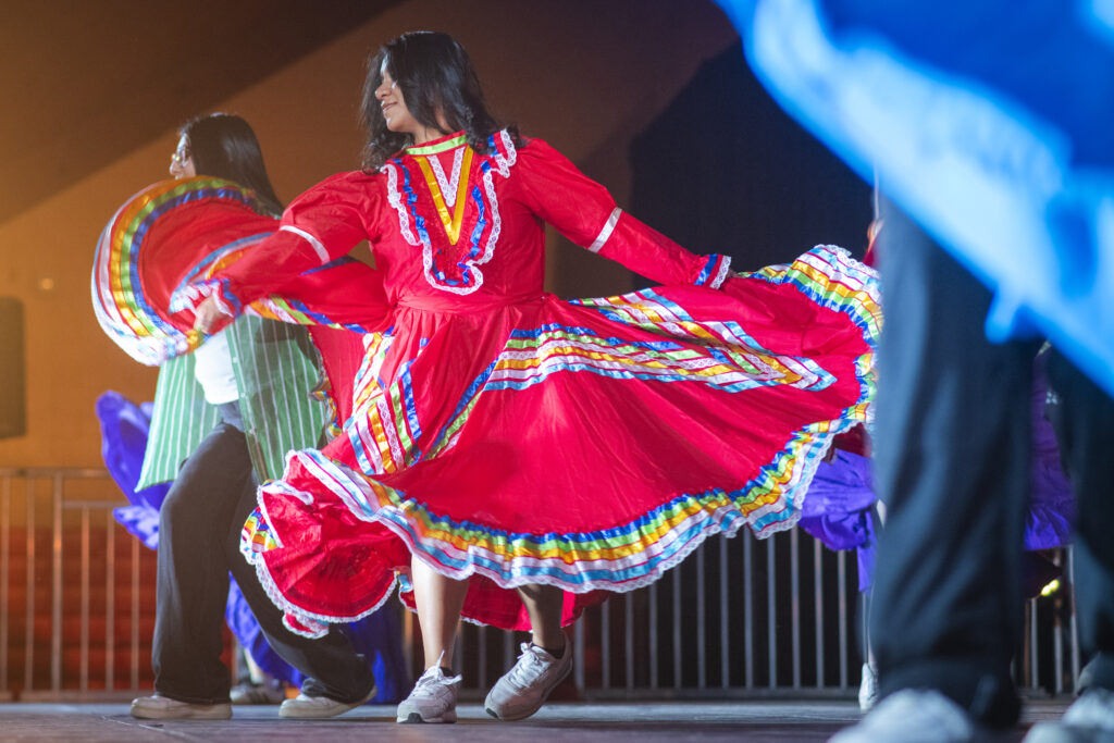 dancers on stage