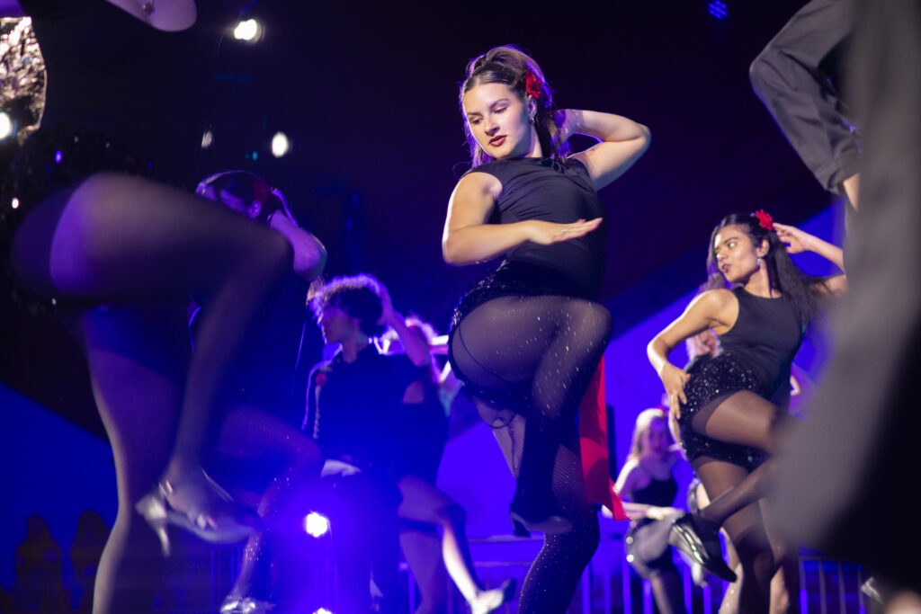 dancers on stage