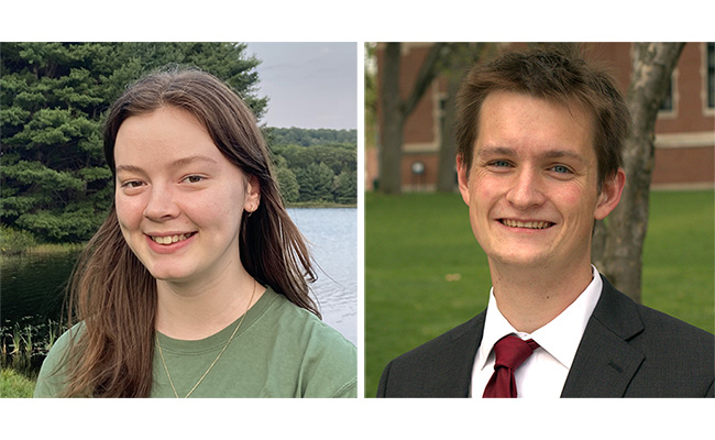 Students receive prestigious awards from Phi Beta Kappa Society