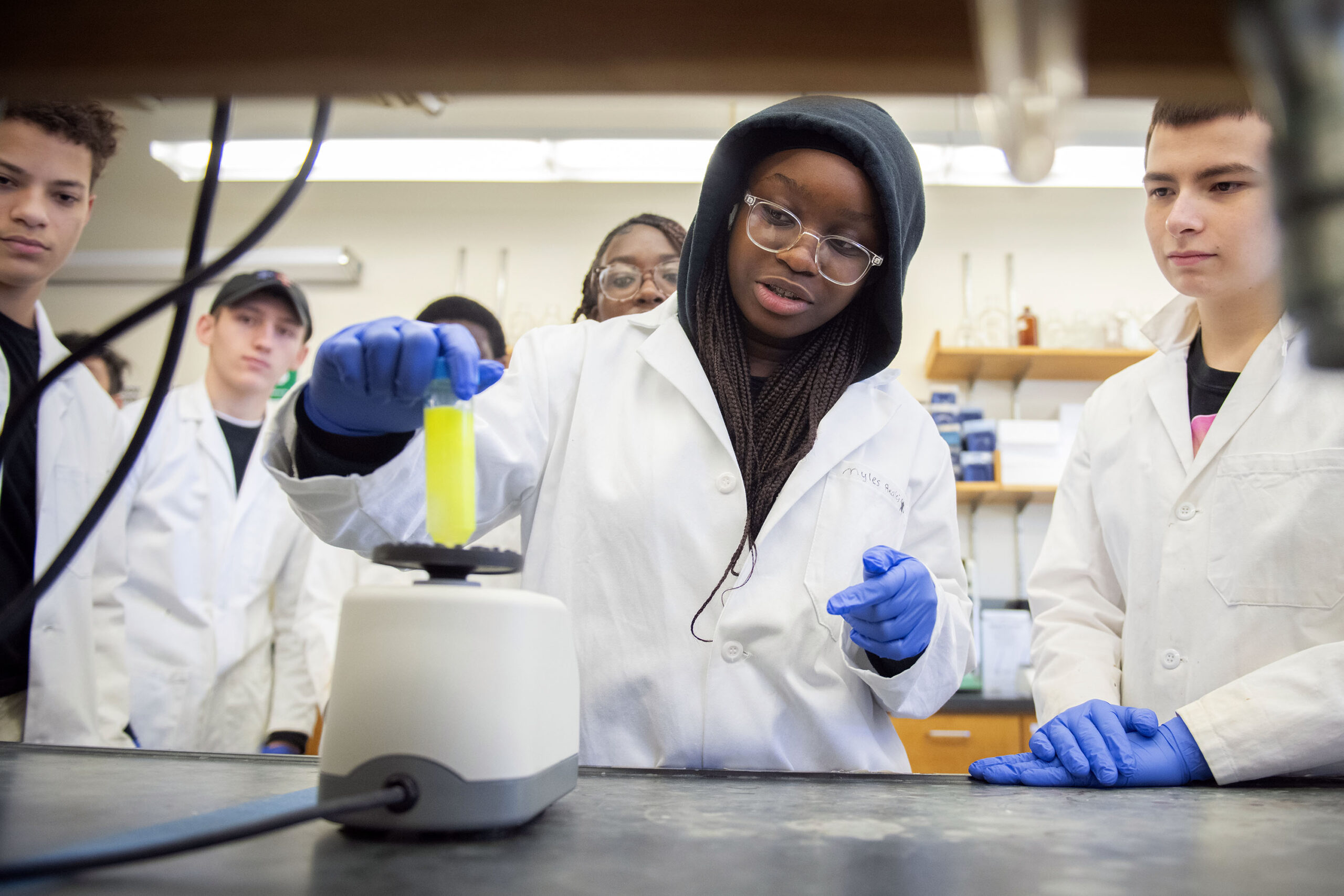 ‘Welcome to Clark. Let’s do some science’