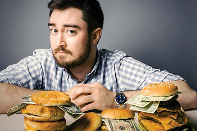 David Prentice’s beef with burgers