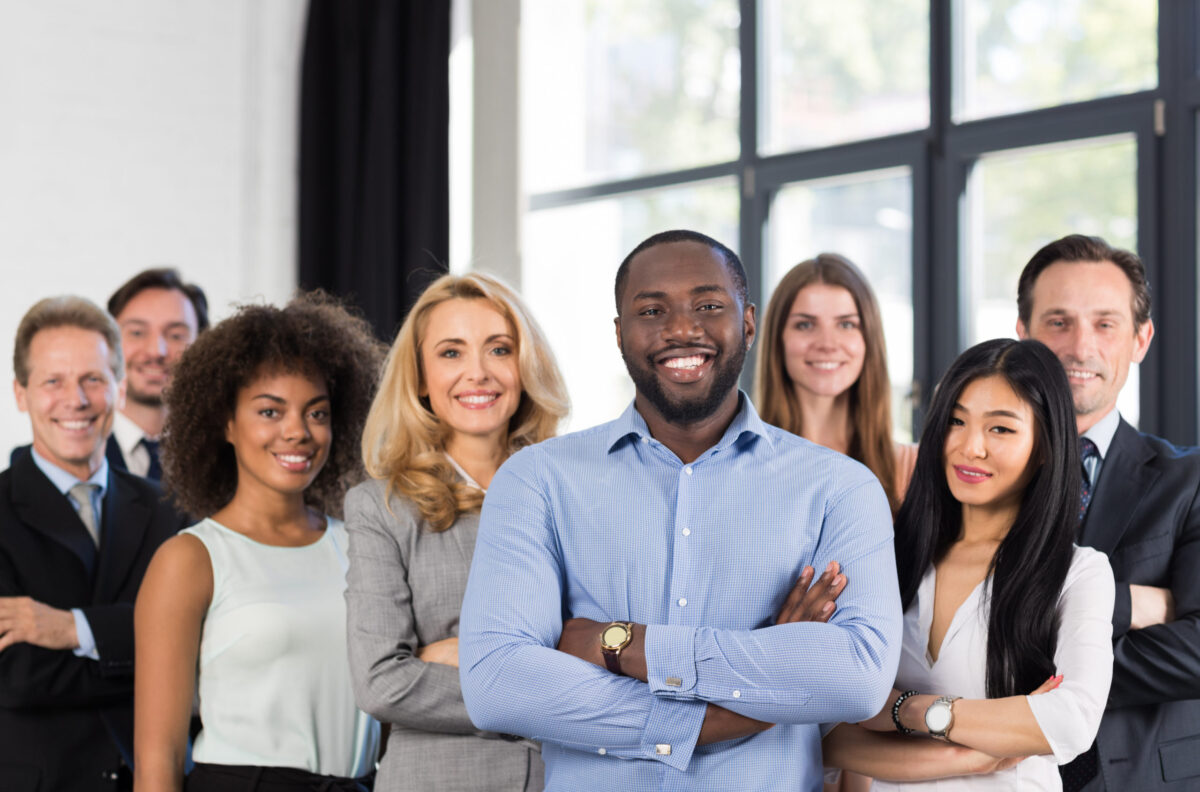Professional Staff smiling