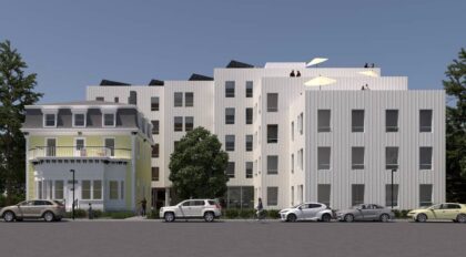 A rendering of the Walnut Park Place proposal.