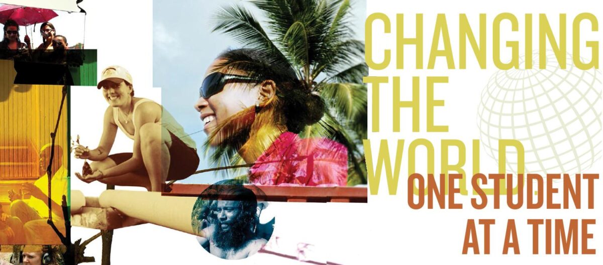 changing the world poster