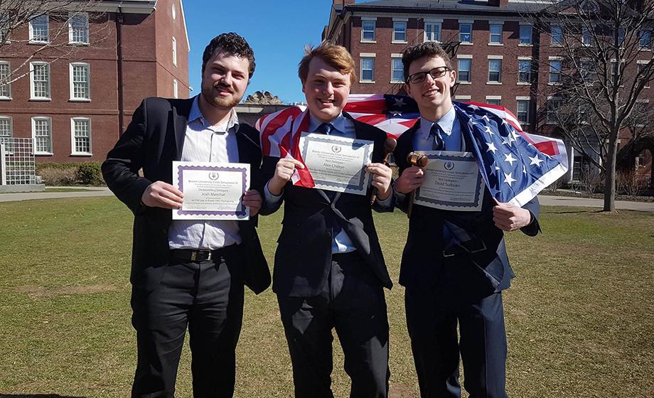 Clark Model UN finishes strong at Brown