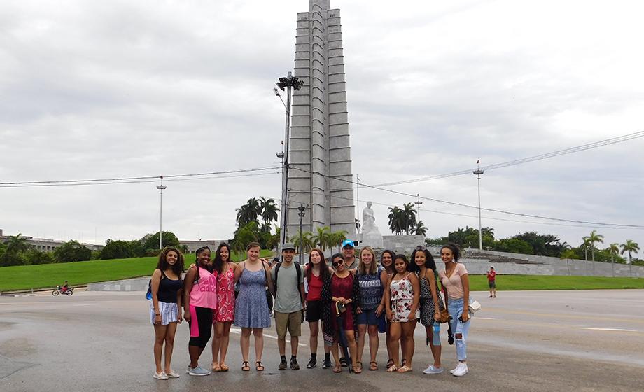 Clark students study youth culture in Cuba