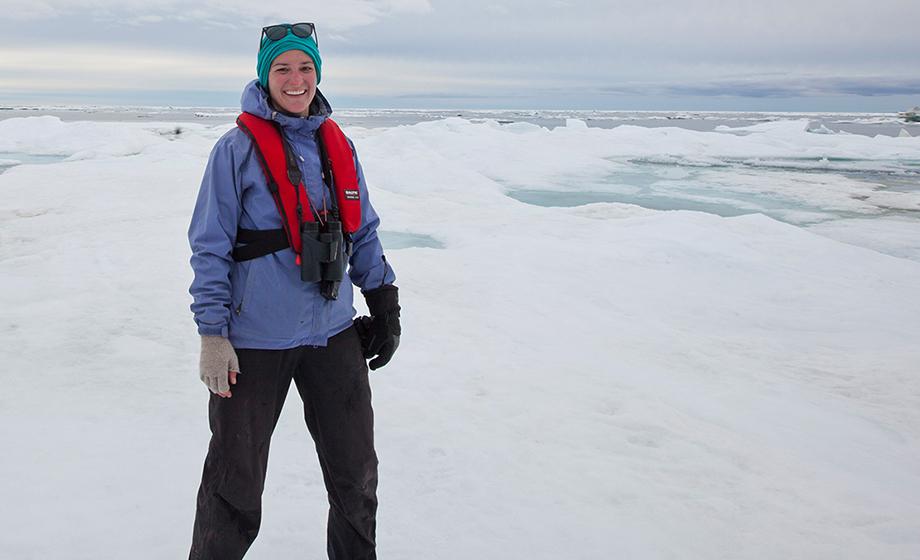 Grad student’s cruise director job launches her research on Arctic wildlife