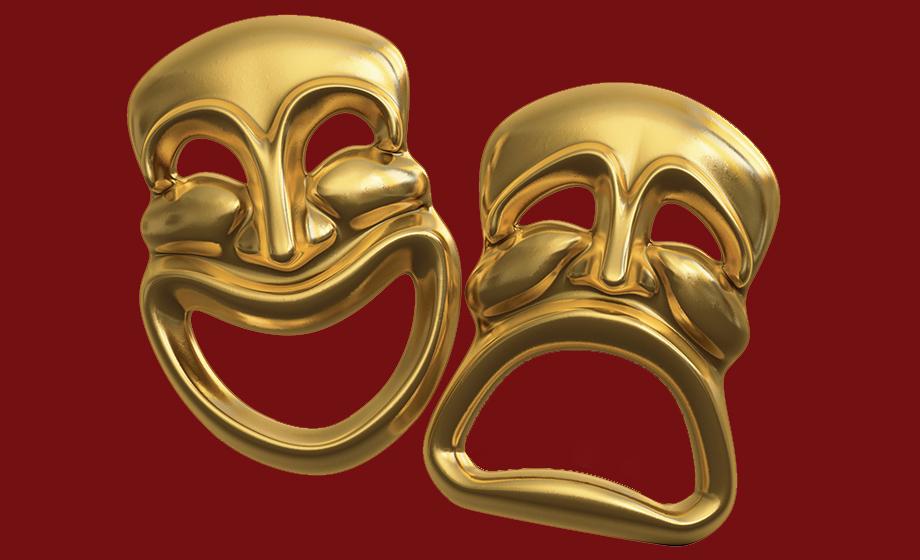 Theater masks