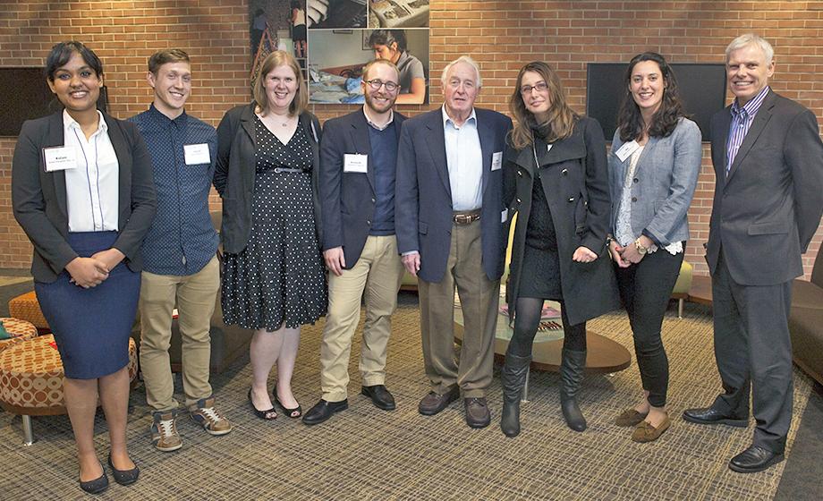 Alumni research fellows return with insight and advice