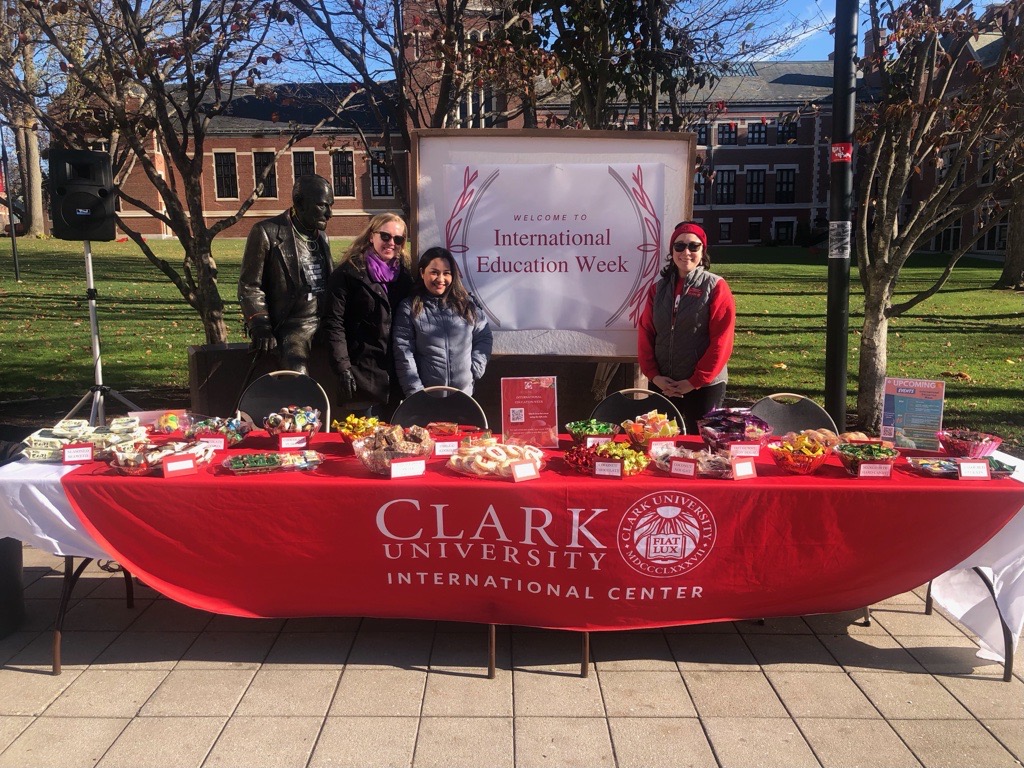 Kickoff table with treats