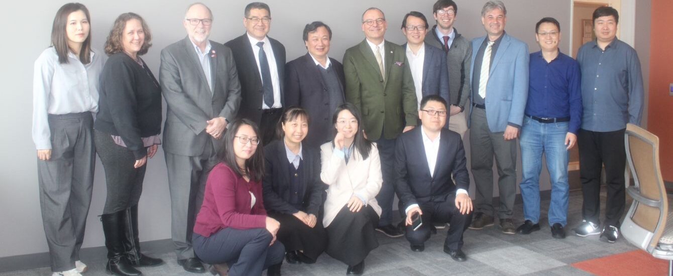 Clark University Staff meets Hefei University of Technology staff
