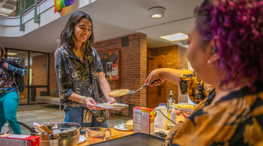 First Gen week pancake event