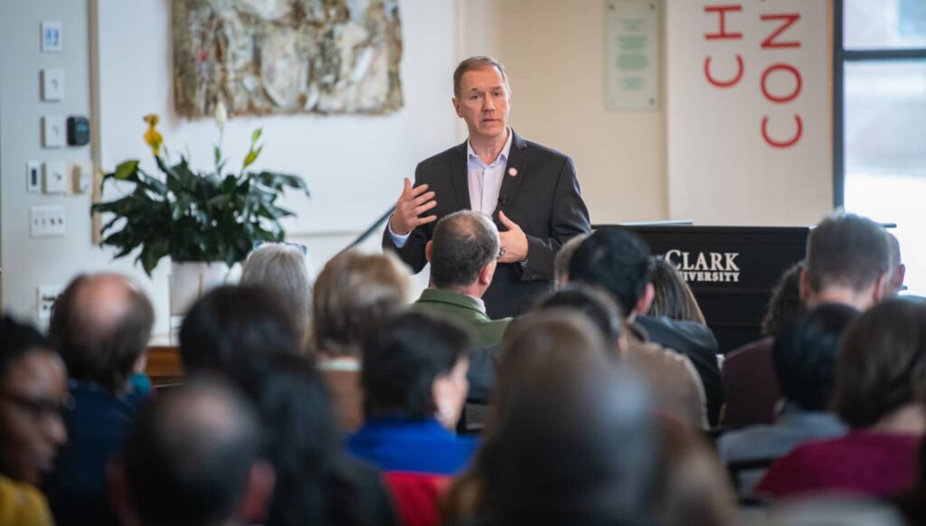 David Fithian delivers the State of the University