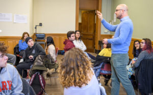 professor teaching class