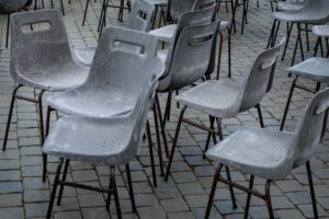 empty chairs