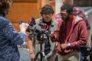 Intro to digital filmmaking class