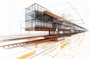 Linear Models: diagram of architecture of building