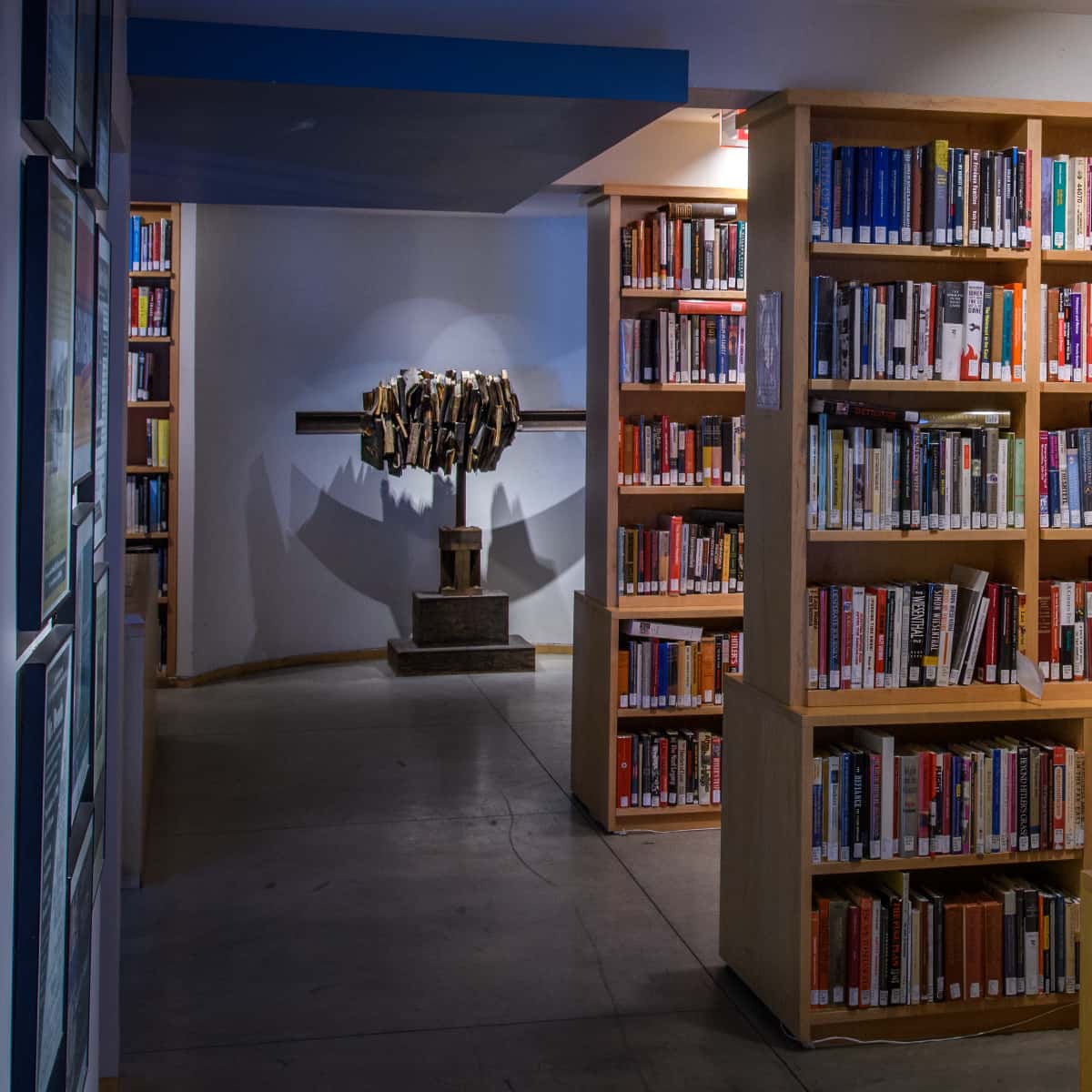 Interior view of the Rose Library